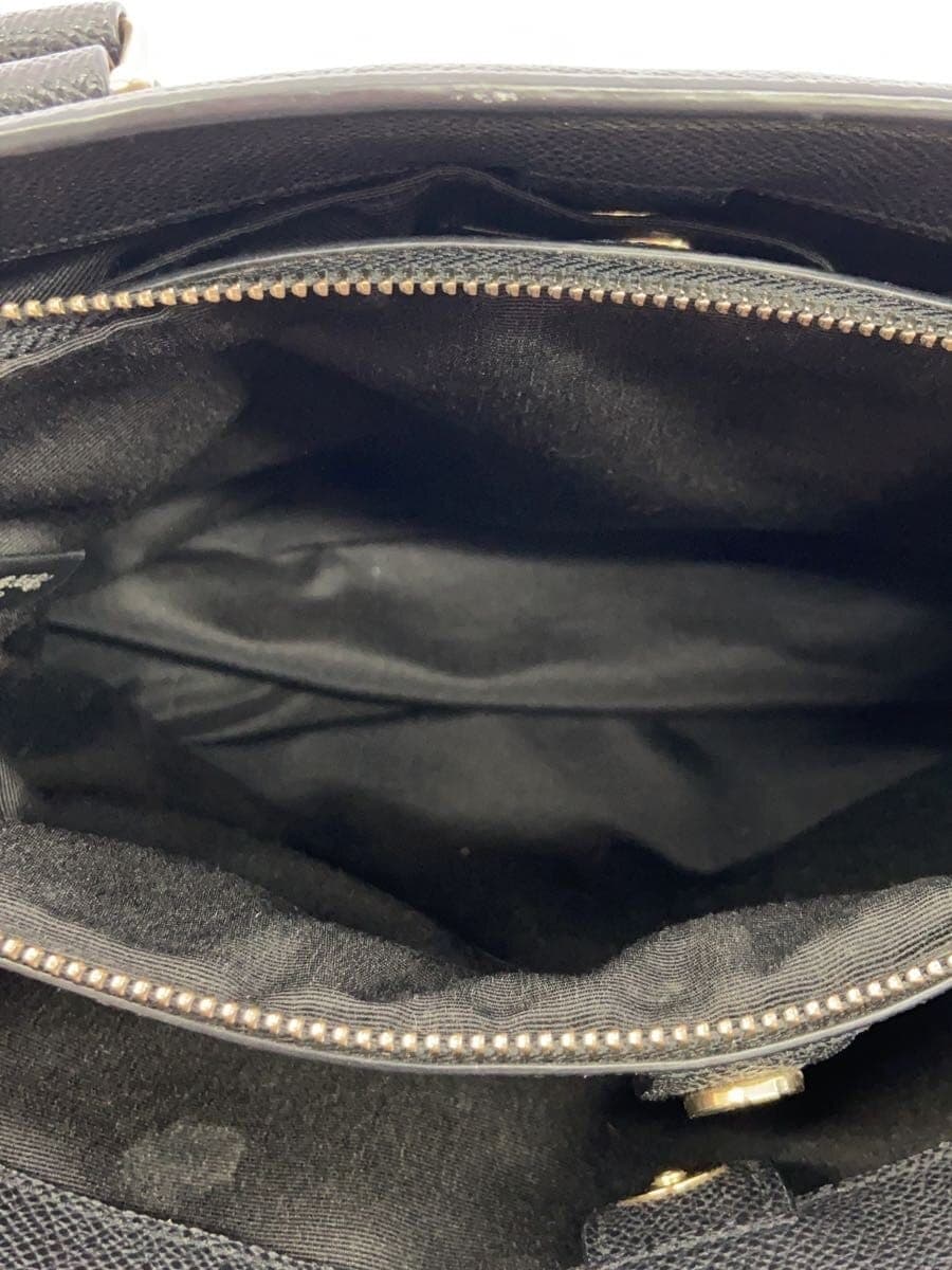 COACH Shoulder Bag Leather BLK Solid F28976 6
