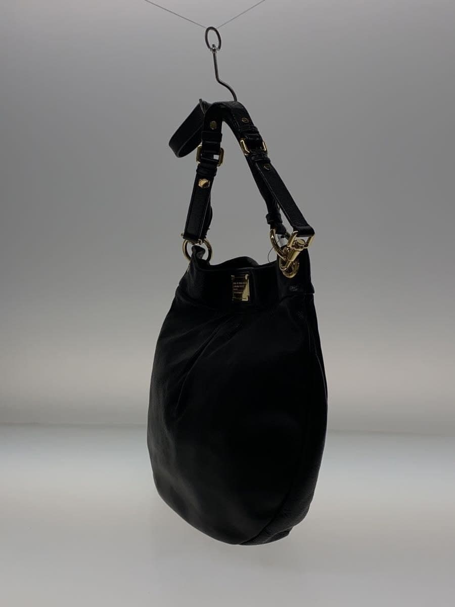 MARC BY MARC JACOBS shoulder bag leather black plain 2