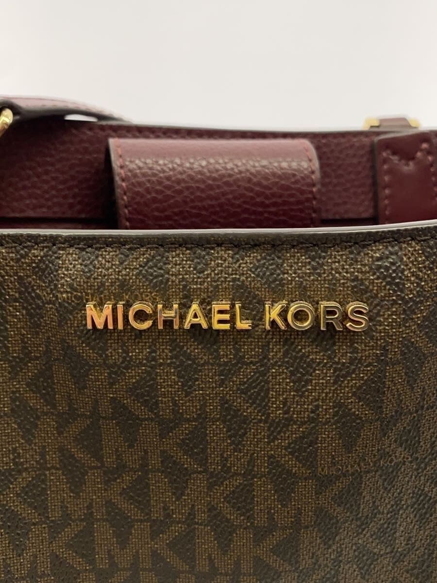 MICHAEL KORS Handbag Leather BRD All-over Print 35F9GKFS1V 5