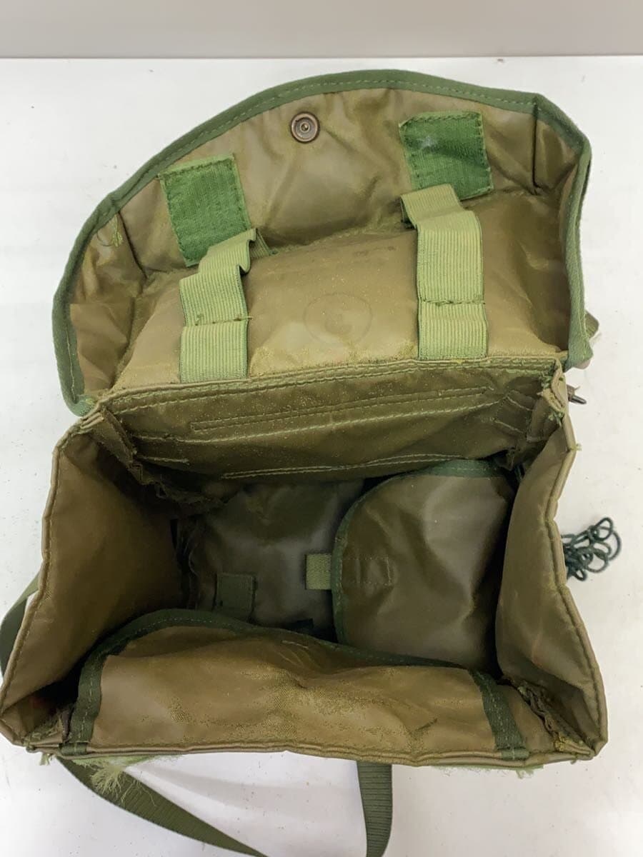 MILITARY British Army Gas Mask Shoulder Bag KHK Solid 6