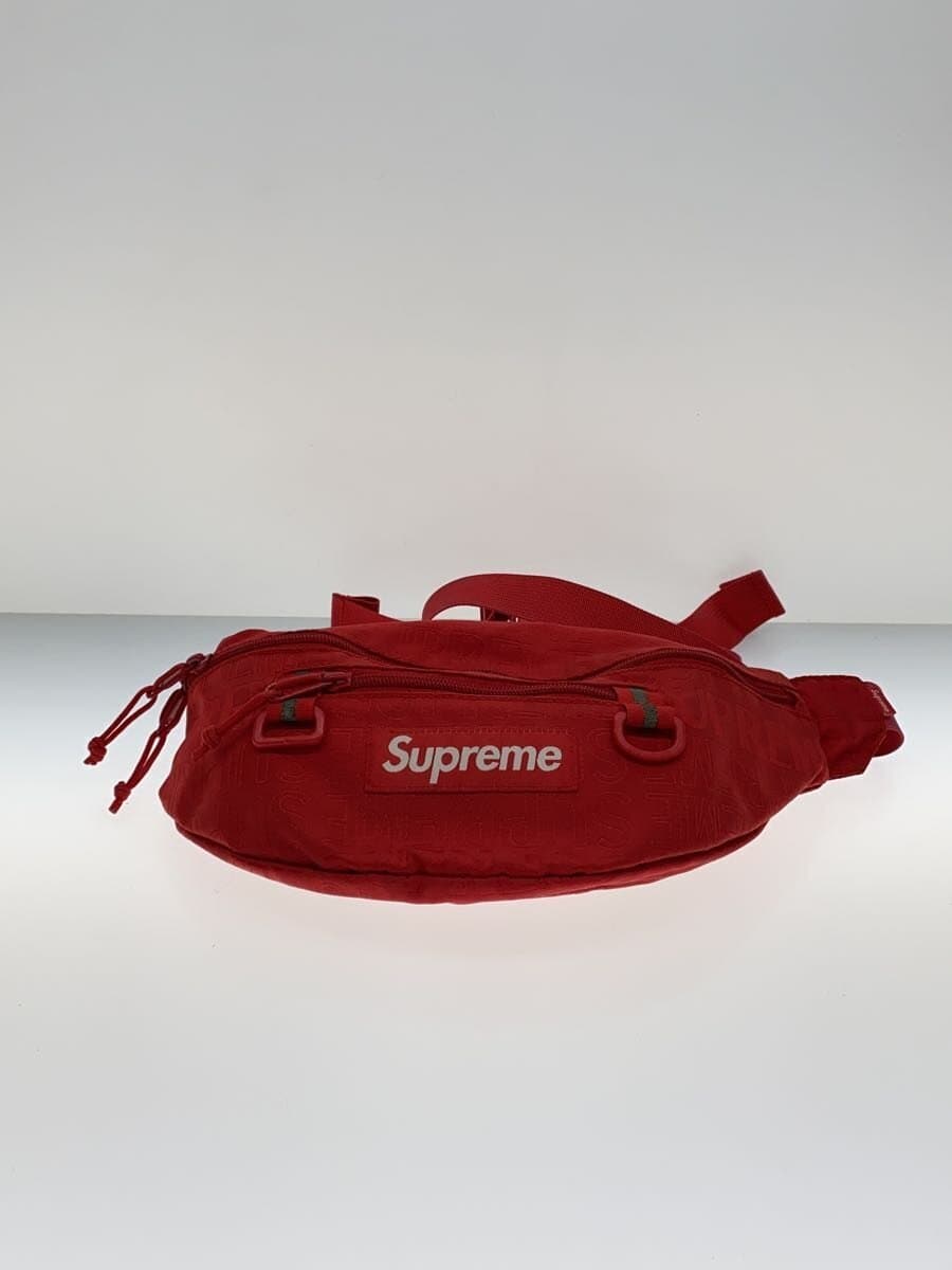 Supreme19SS Waist Bag Waist Bag Nylon RED 4