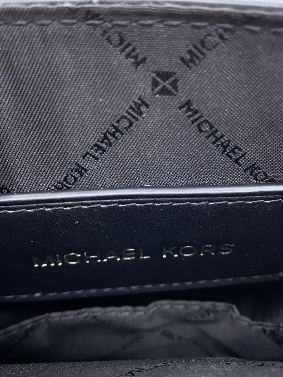 MICHAEL KORS shoulder bag leather BLK 5