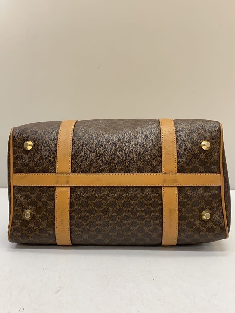 CELINE Macadam Mini Boston Boston Bag BRW All Over Pattern 4