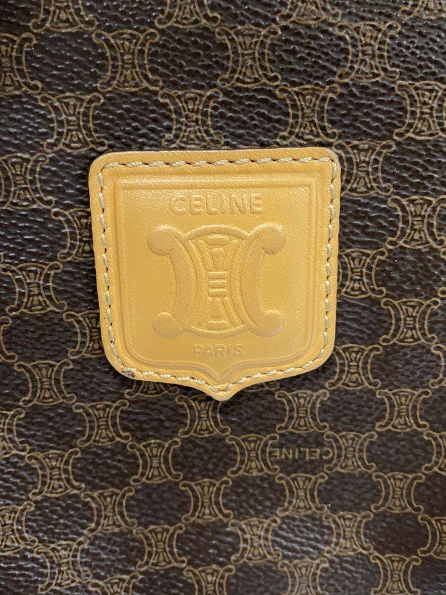 CELINE Macadam Mini Boston Boston Bag BRW All Over Pattern 5