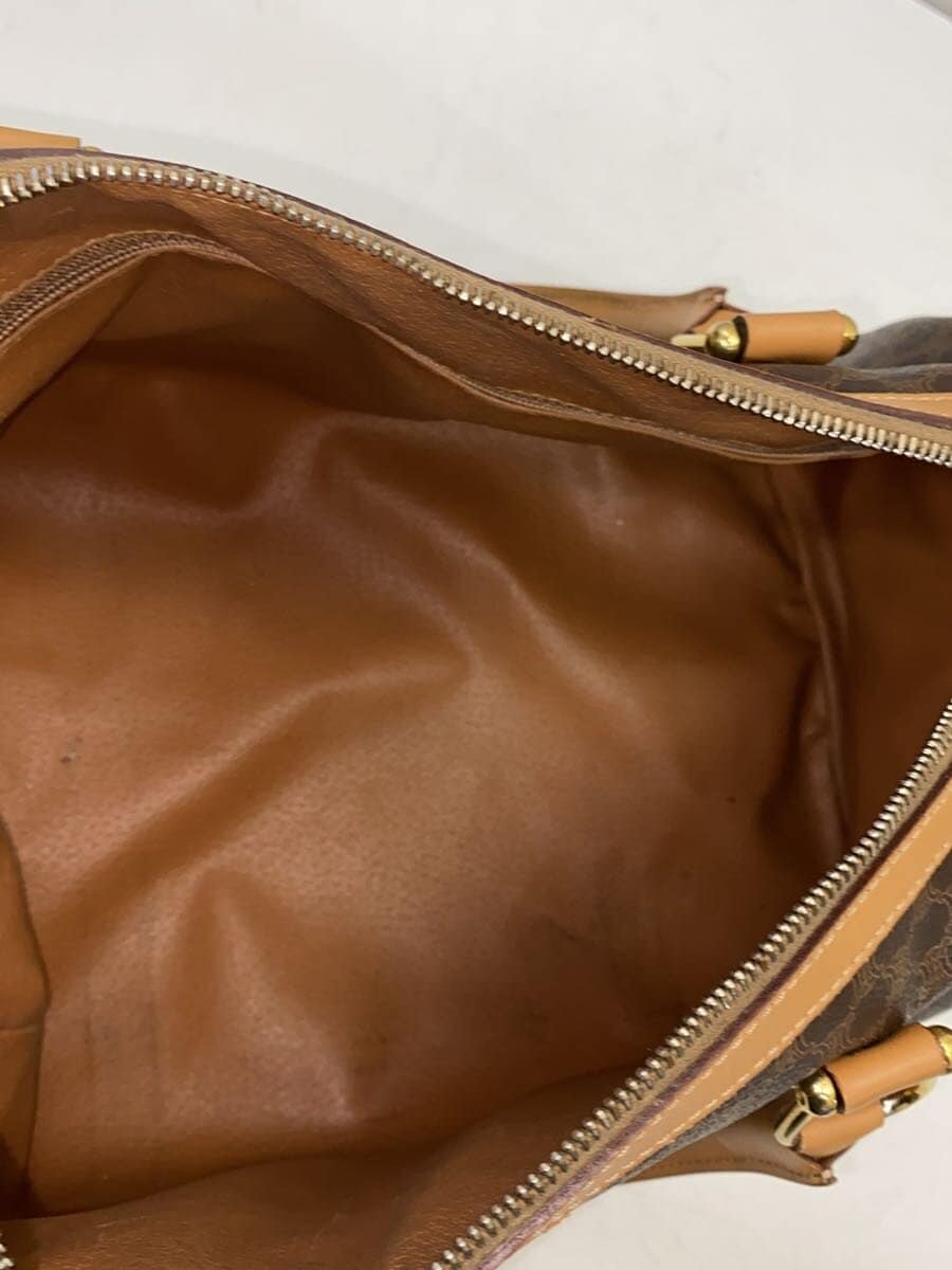 CELINE Macadam Mini Boston Boston Bag BRW All Over Pattern 6