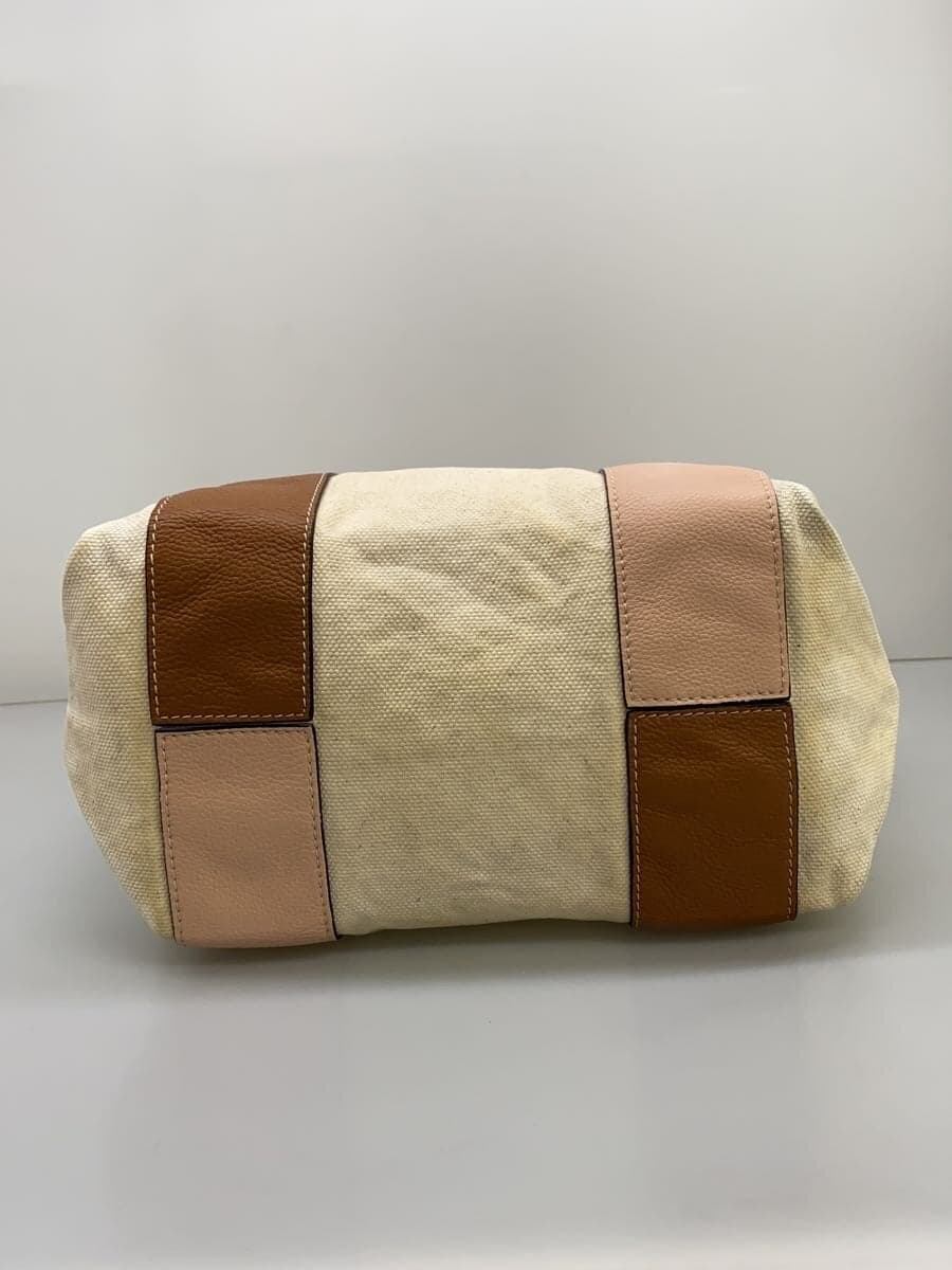 SEE BY CHLOE Tote Bag Canvas BEG 4