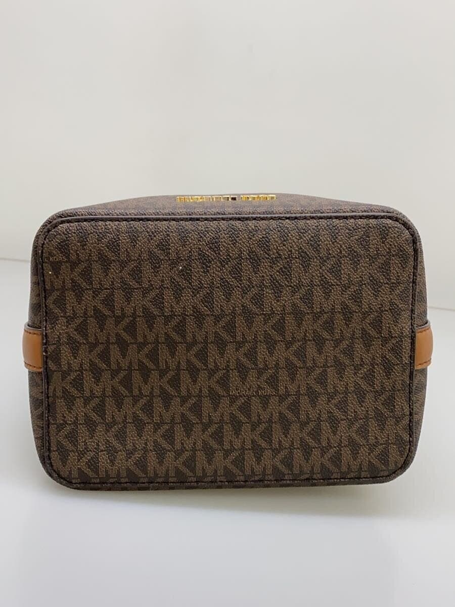 MICHAEL KORSKIMBERLY SM BUCKET BAG Shoulder Bag PVC BRW All Over Pattern 35f8gkfm1v 4