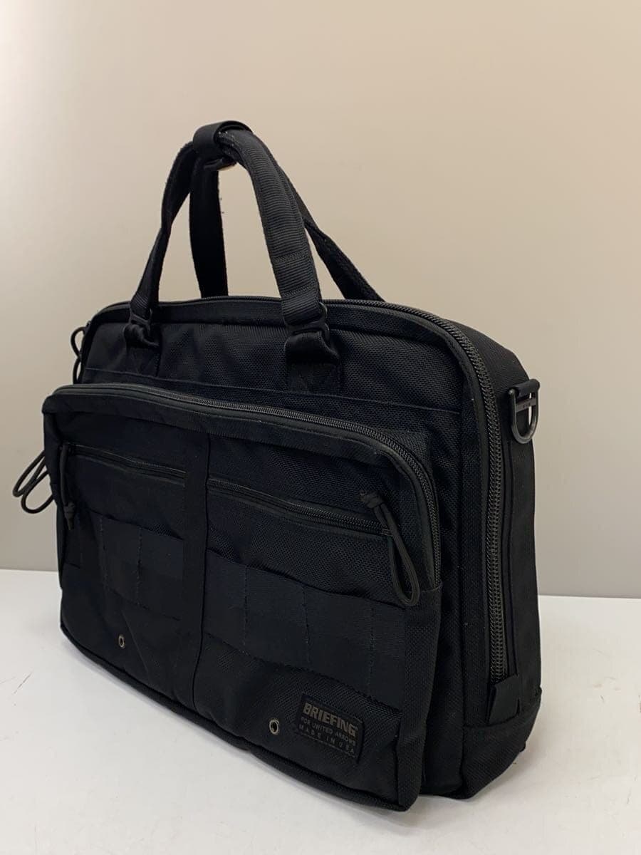 BRIEFINGUNITED ARROWS Exclusive Briefcase Nylon BLK Solid 2