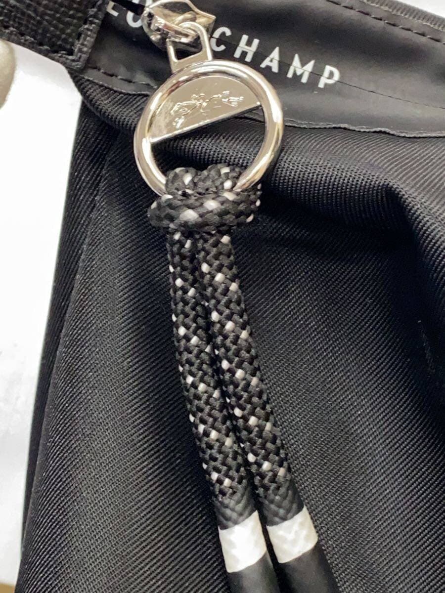 LONGCHAMP Lu Pliage R Energy S Top Handle Bag Leather BLK Solid L1512HSR00 9