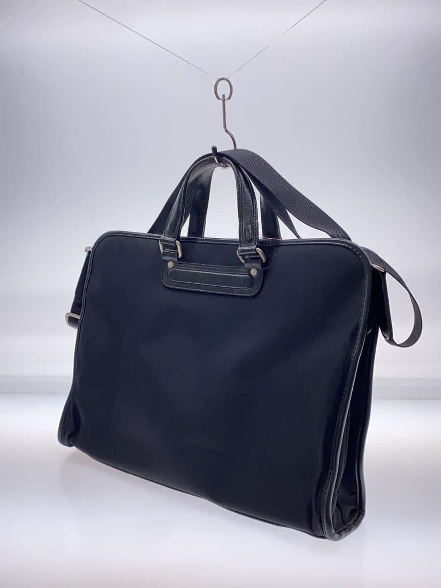Paul Smith briefcase -- BLK stripe 2
