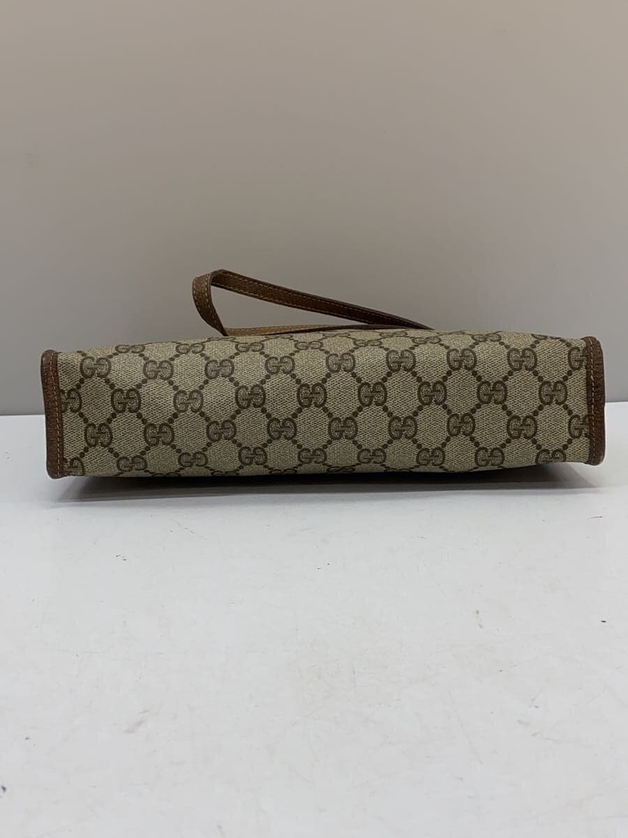 GUCCI Old Gucci Clutch Bag -- BRW All-over Pattern 67-039-5465 4