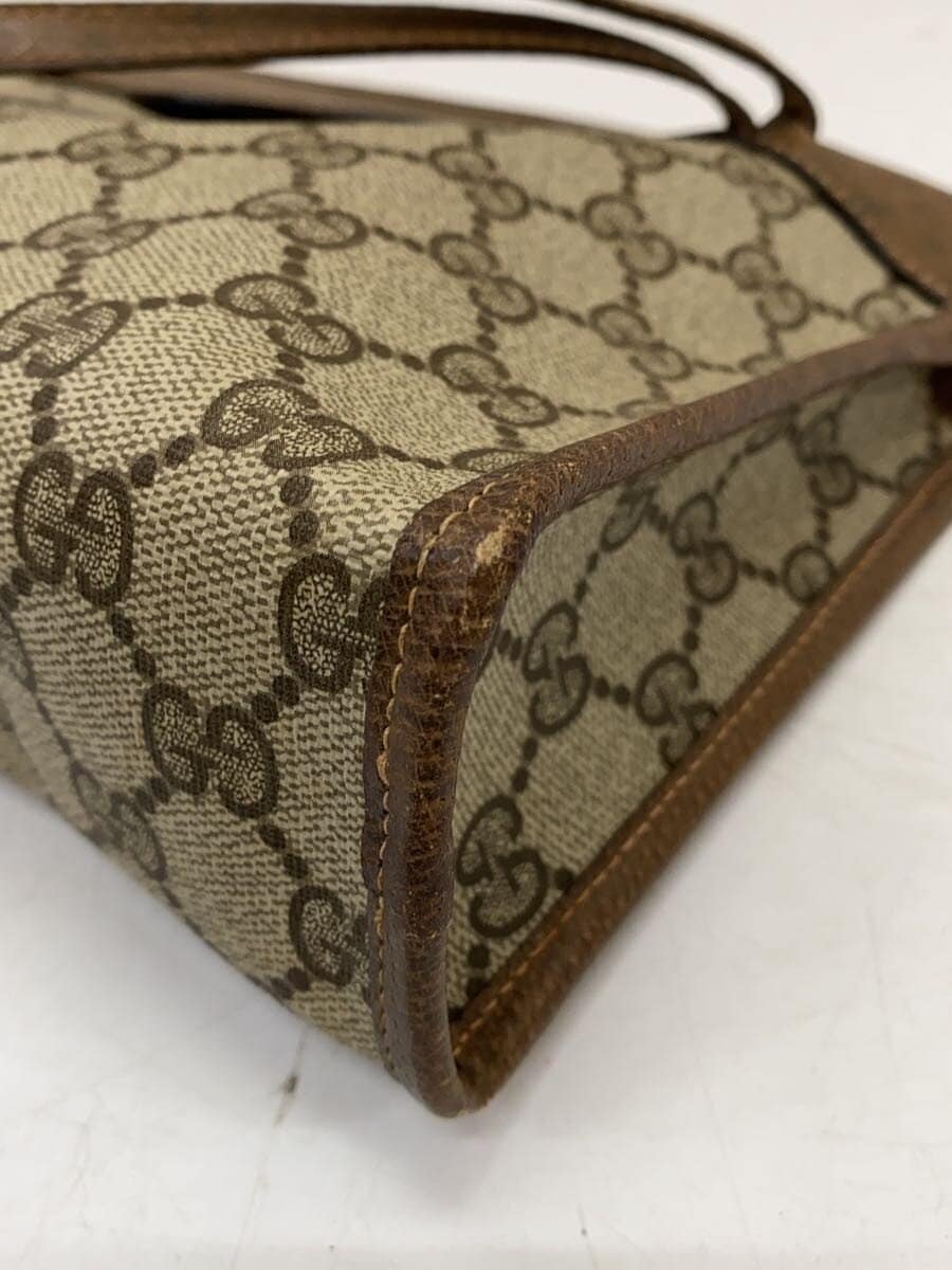 GUCCI Old Gucci Clutch Bag -- BRW All-over Pattern 67-039-5465 7