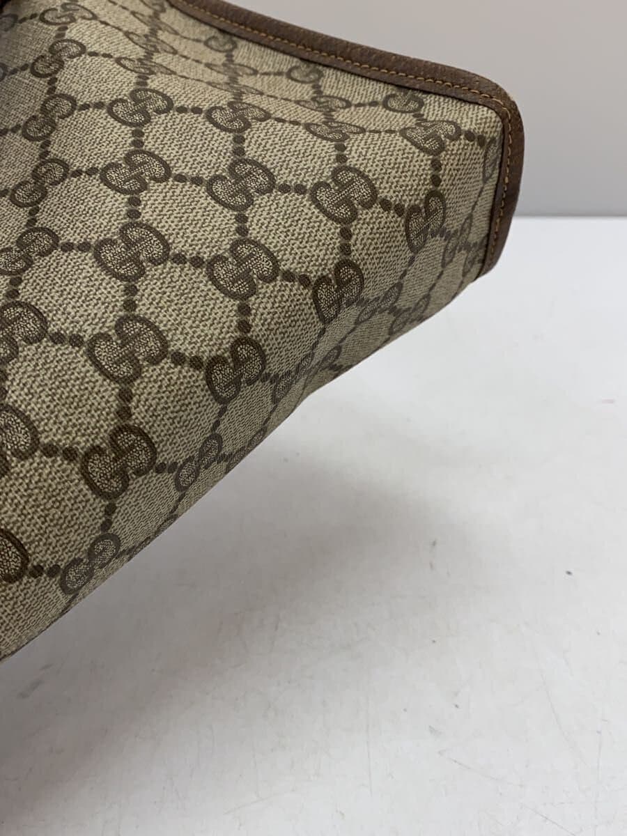 GUCCI Old Gucci Clutch Bag -- BRW All-over Pattern 67-039-5465 8