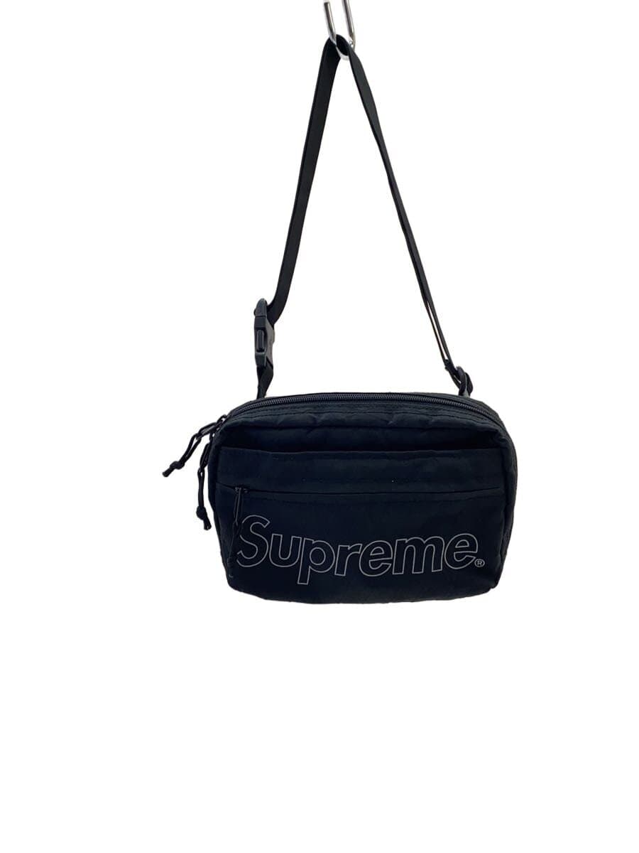Supreme Shoulder Bag Nylon BLK Solid Color