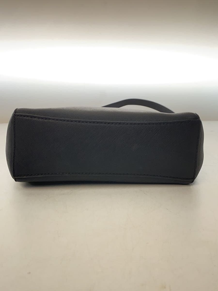 MICHAEL KORS Shoulder Bag Leather BLK Solid 35F7GHXM2L 4