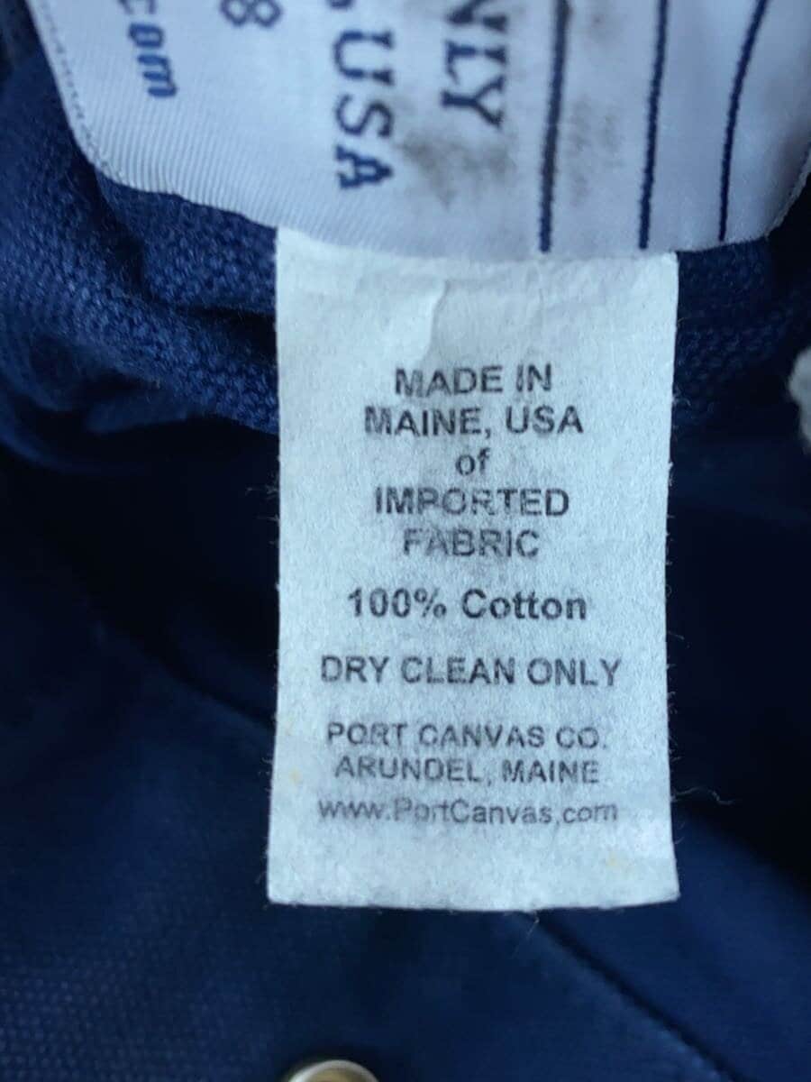 PORT CANVAS Tote Bag Cotton IDG Solid 6