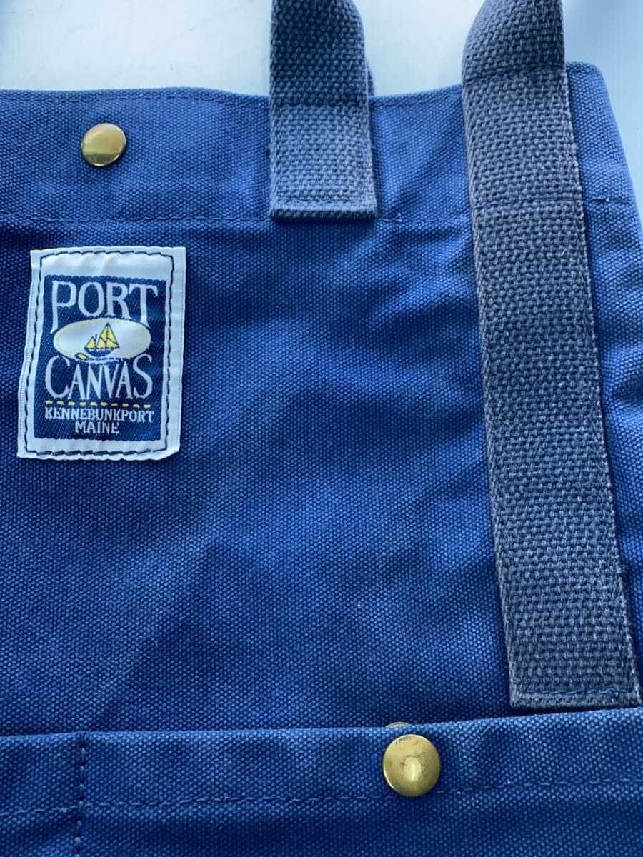 PORT CANVAS Tote Bag Cotton IDG Solid 9