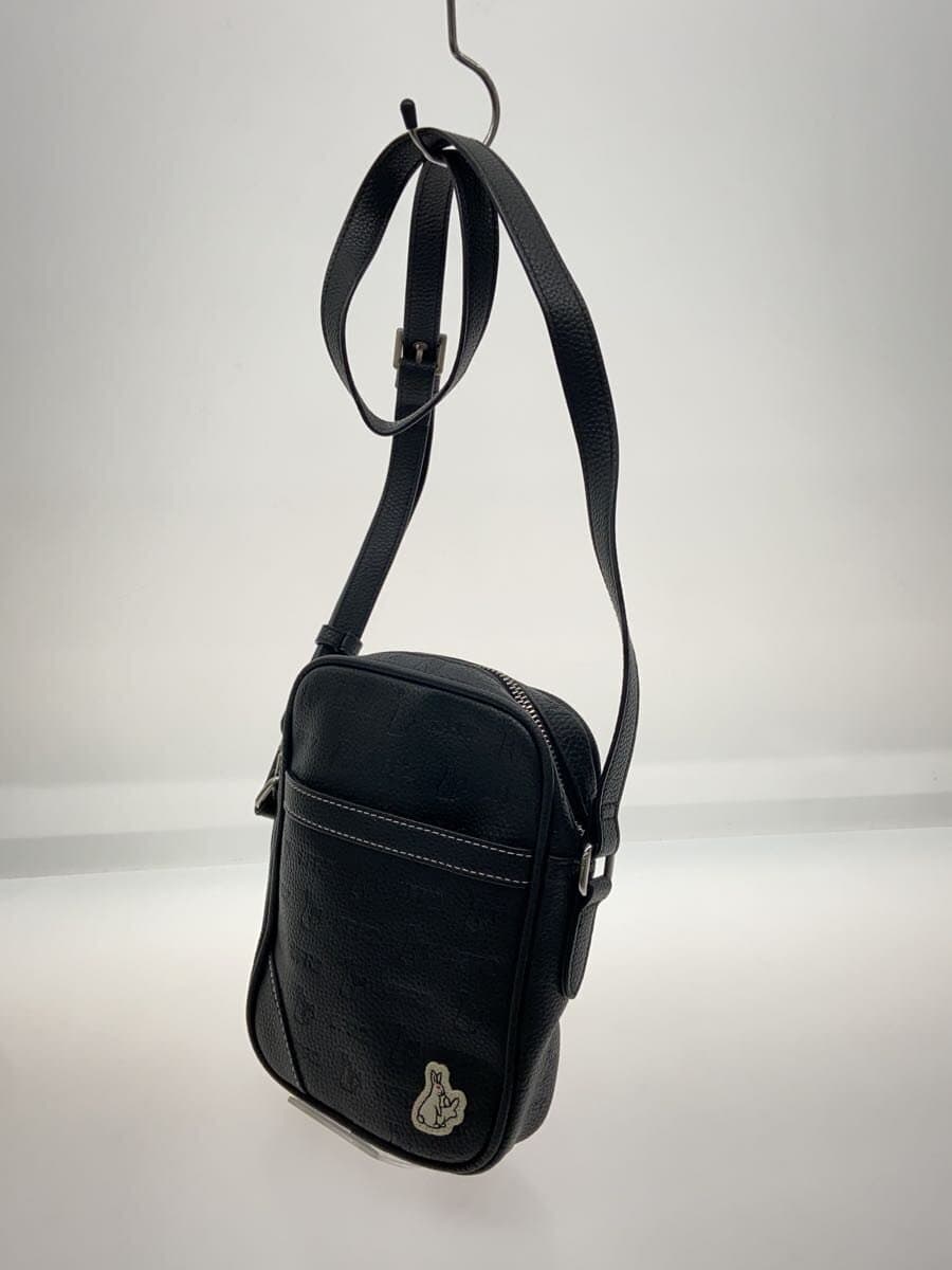 #FR2 Shoulder Bag Leather BLK 2