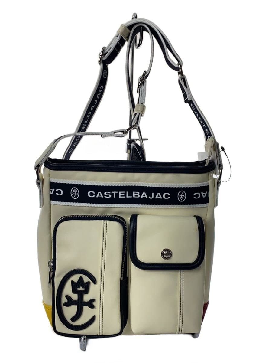 CASTELBAJAC shoulder bag faux leather CRM