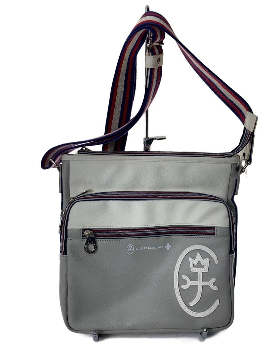 CASTELBAJAC shoulder bag fake leather GRY