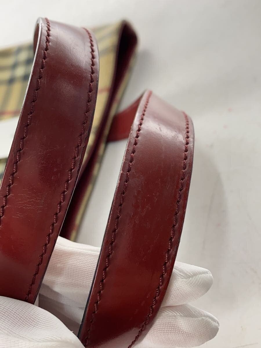 BURBERRY LONDON Tote Bag PVC BRW Check 9