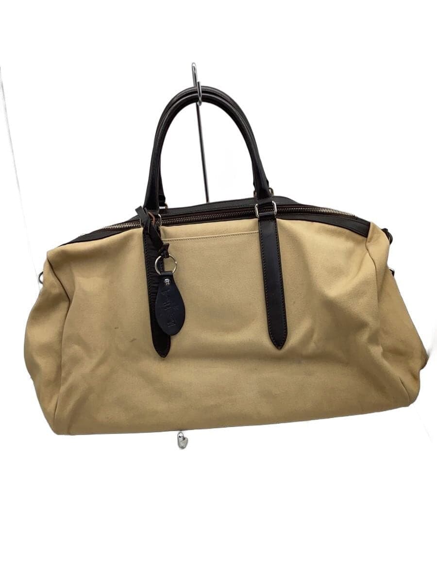 MARGARET HOWELL Old Logo 2way Classic Boston Bag Leather Combination Boston Bag