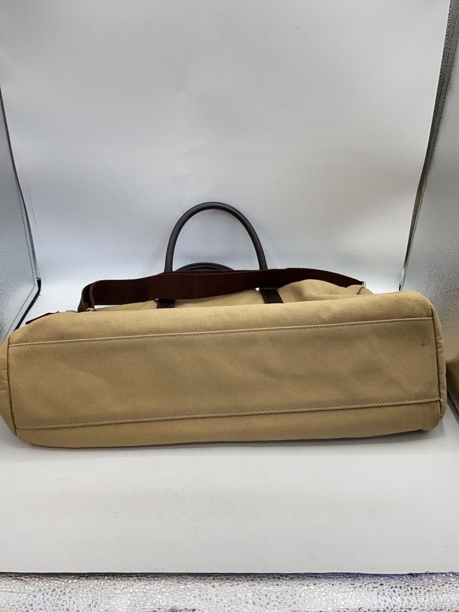 MARGARET HOWELL Old Logo 2way Classic Boston Bag Leather Combination Boston Bag 4