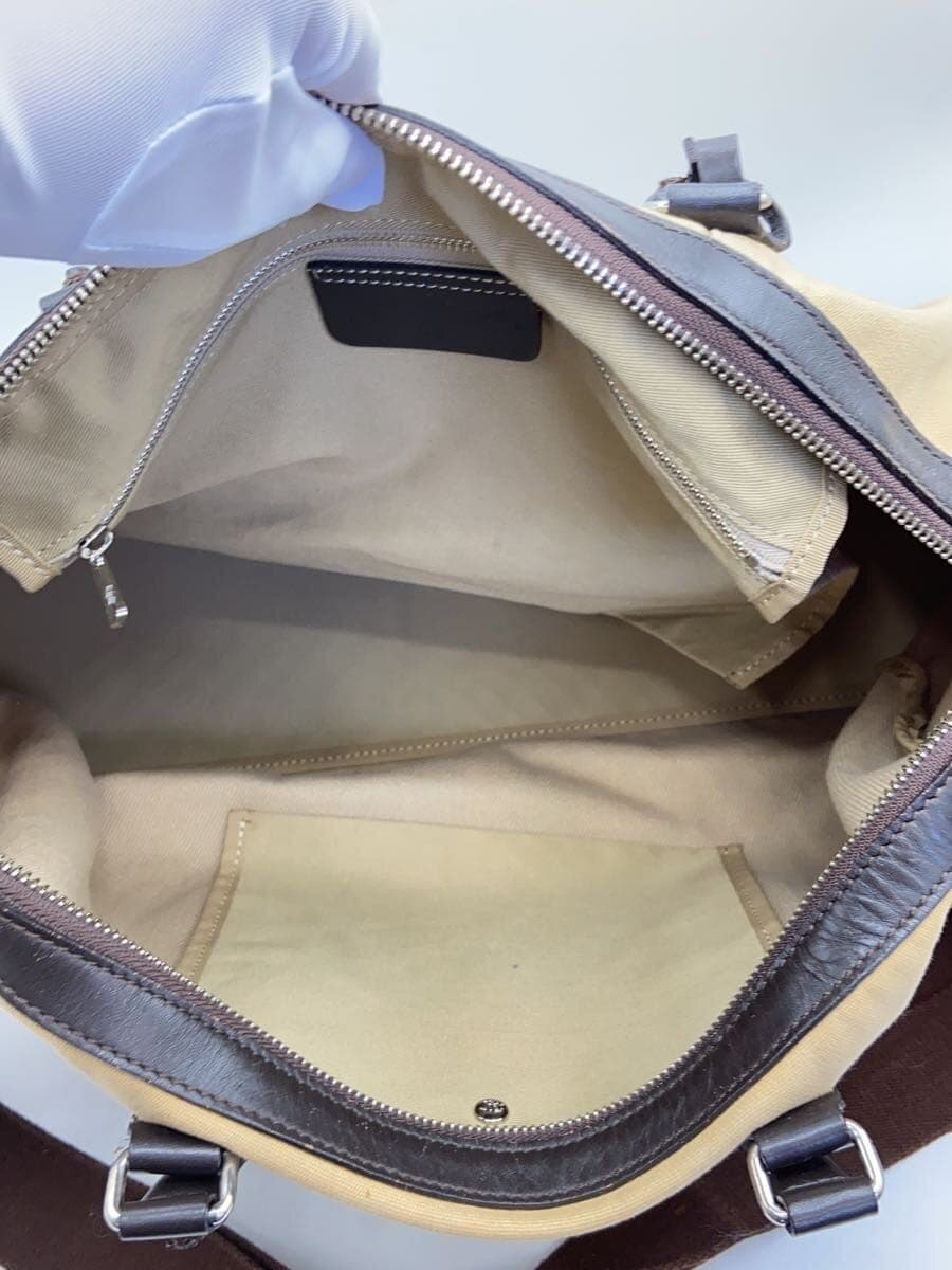 MARGARET HOWELL Old Logo 2way Classic Boston Bag Leather Combination Boston Bag 6