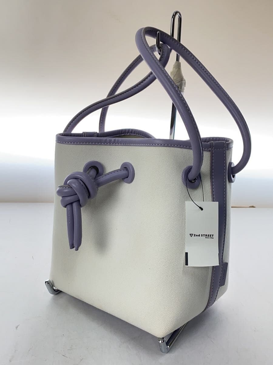 VASIC Handbag Canvas White 2