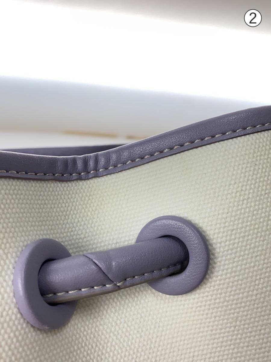 VASIC Handbag Canvas White 8