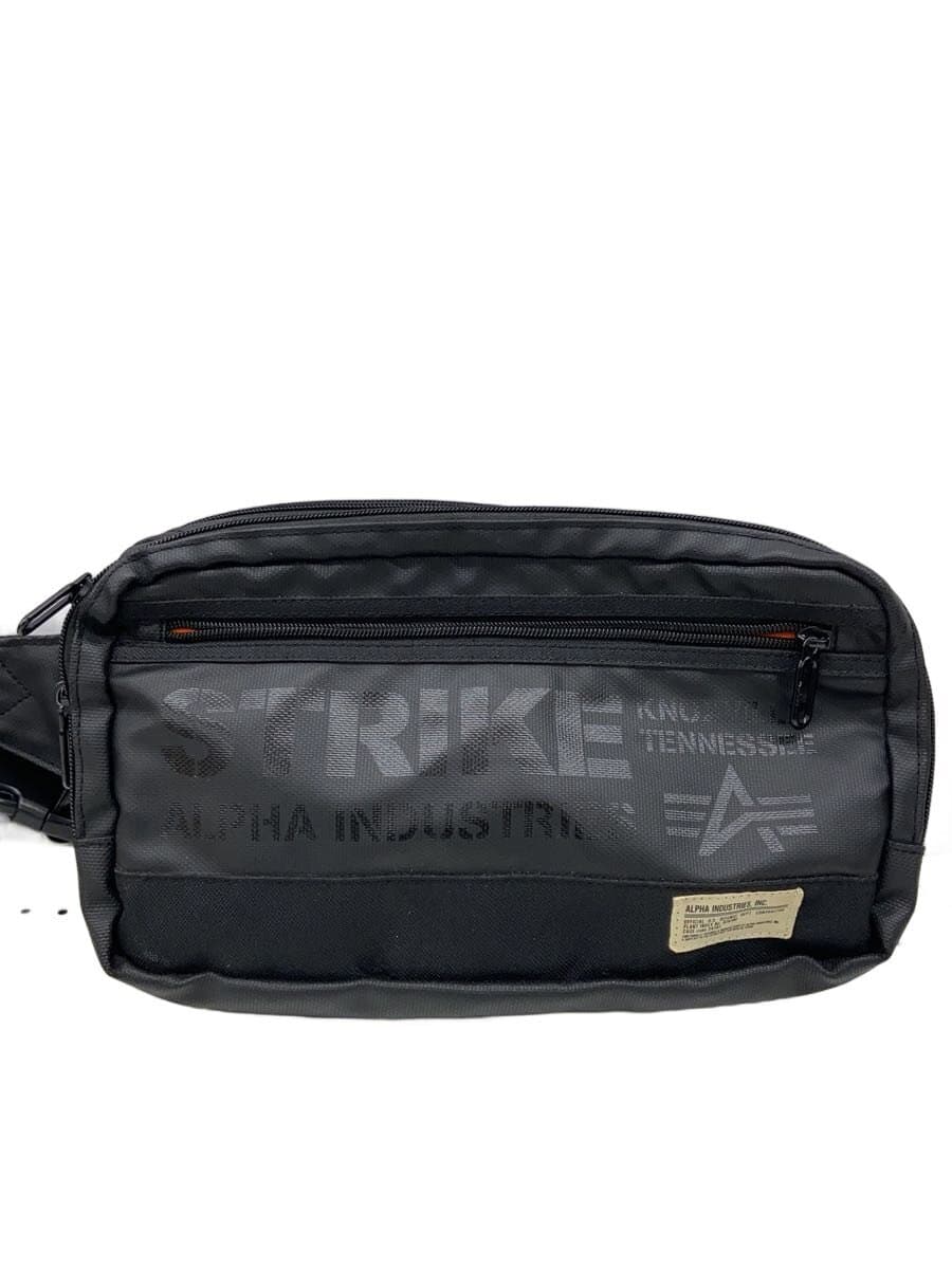 ALPHA INDUSTRIES Shoulder Bag Polyester BLK Solid 026200