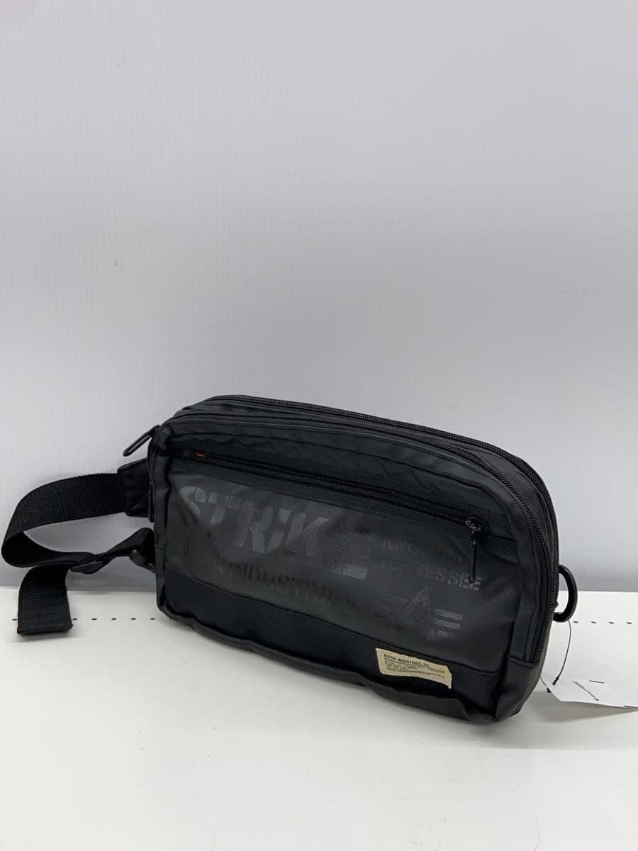 ALPHA INDUSTRIES Shoulder Bag Polyester BLK Solid 026200 2