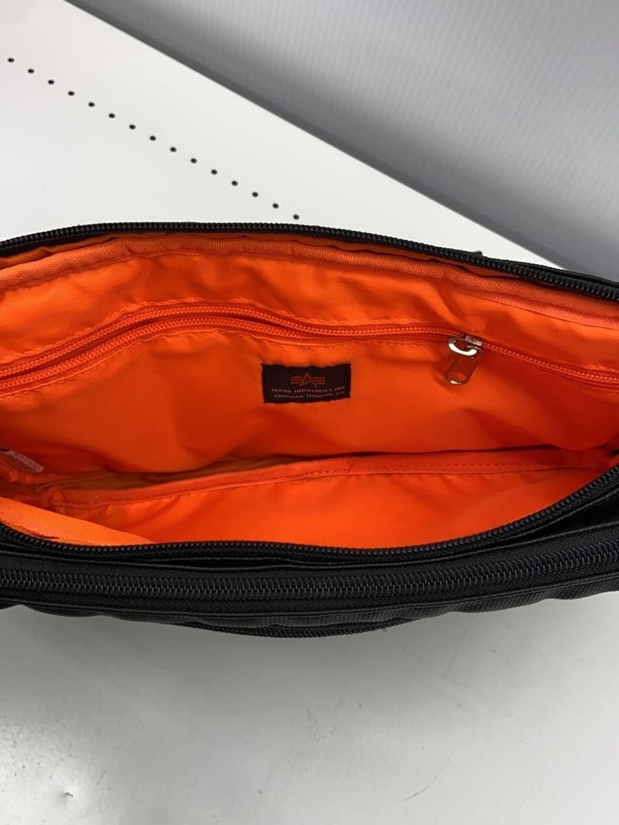 ALPHA INDUSTRIES Shoulder Bag Polyester BLK Solid 026200 6