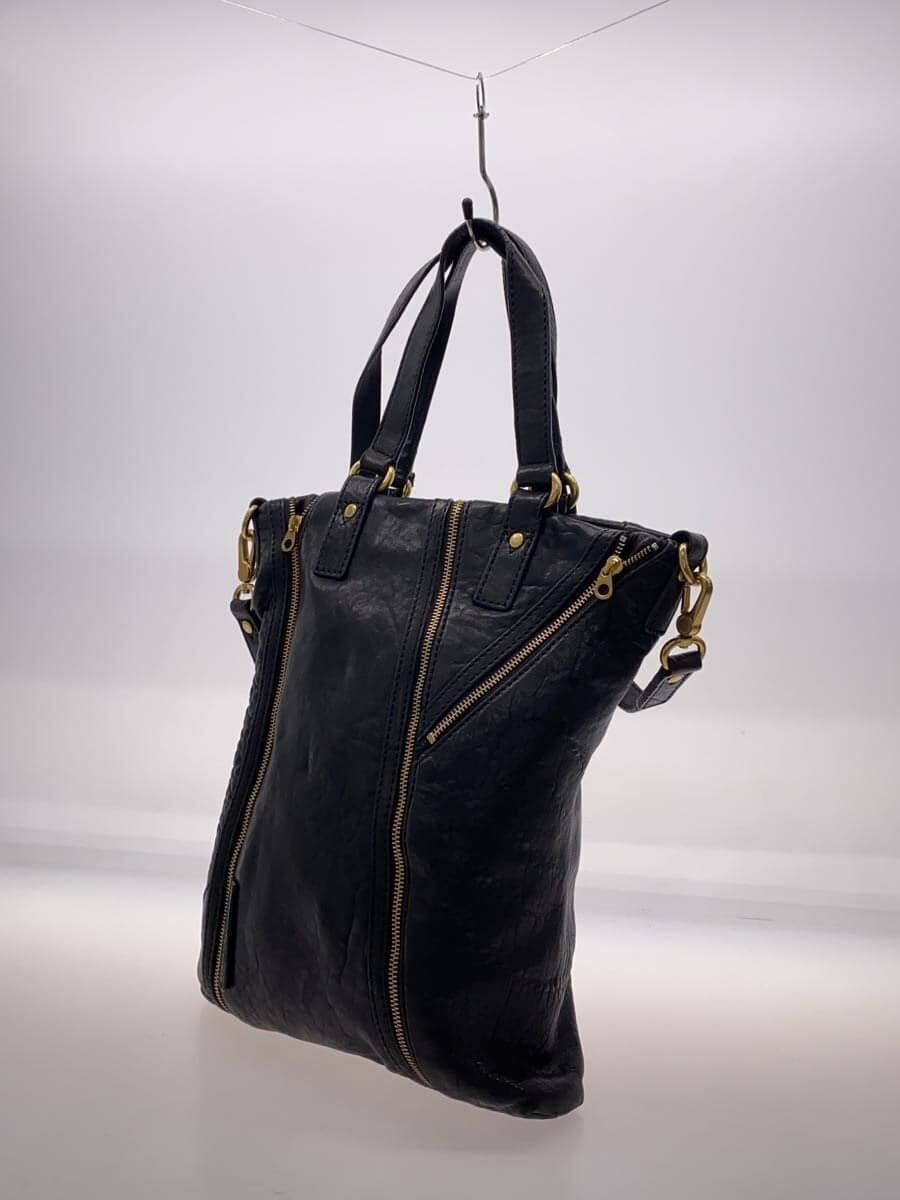 MARC BY MARC JACOBS Tote Bag Leather BLK 2