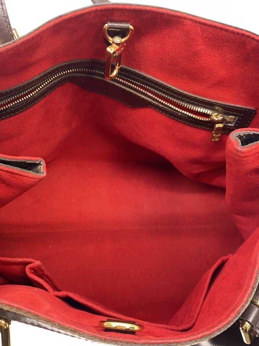 LOUIS VUITTON Hampstead MM_Damier Ebene PVC BRW 6