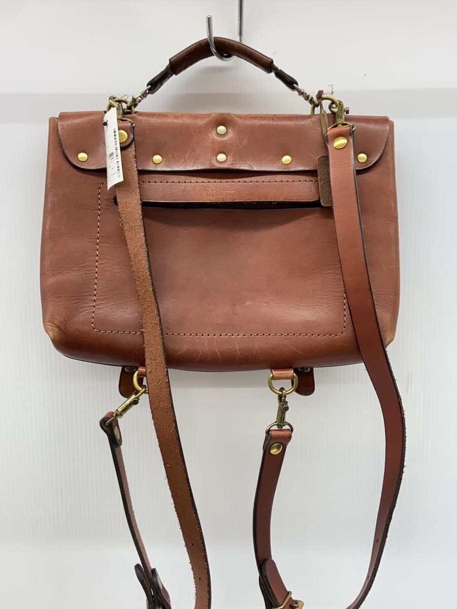 HERZ Backpack Leather BRW CW-137-M 3