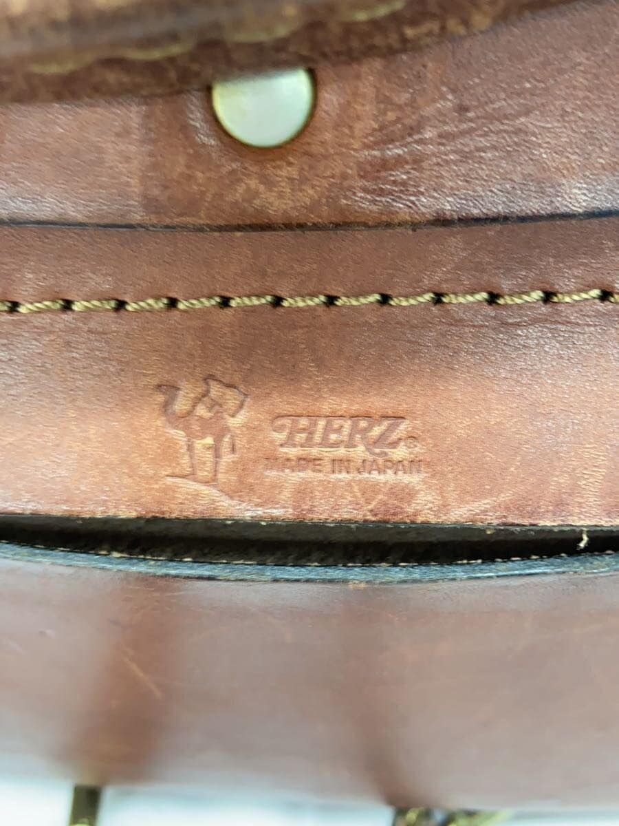 HERZ Backpack Leather BRW CW-137-M 5