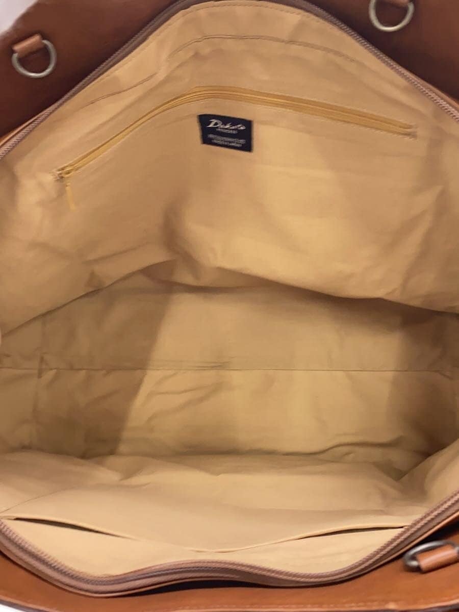 DAKOTA Boston Bag Leather BRW Solid 6