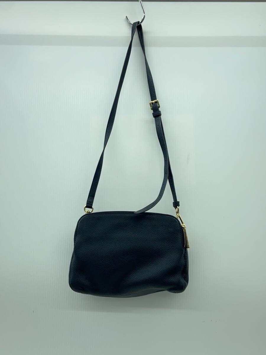 MICHAEL KORS Shoulder Bag Leather NVY Solid AV-1608 3