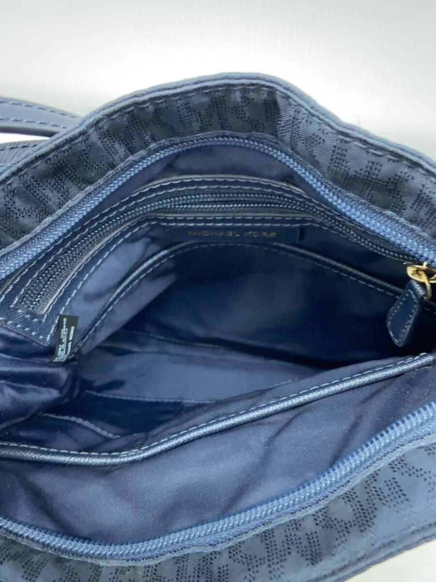 MICHAEL KORS Shoulder Bag NVY All Over Pattern 6