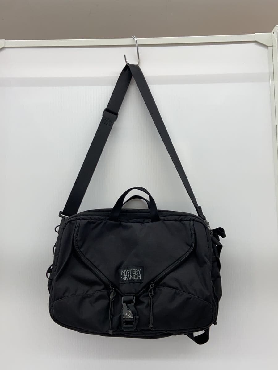 MYSTERY RANCH backpack -- BLK plain 3way 9