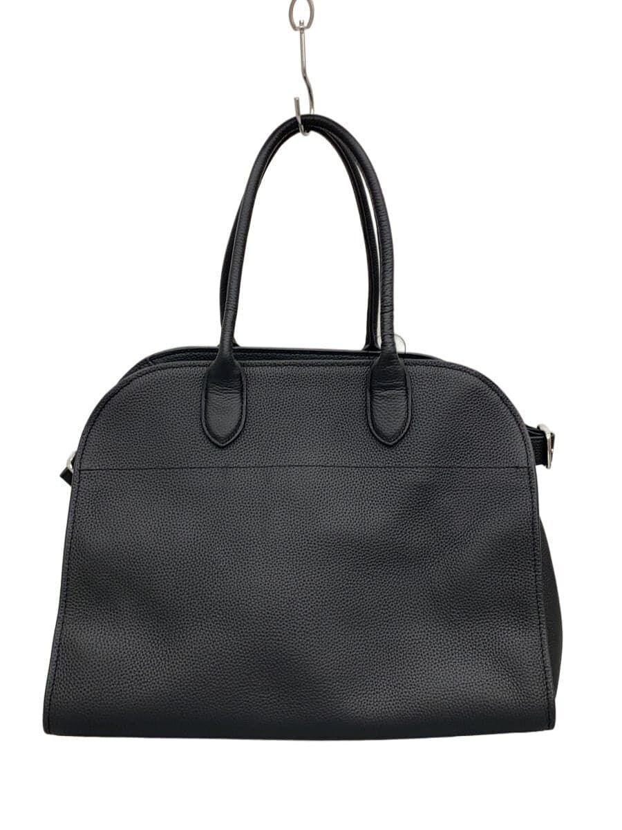 Other Brand Handbag Leather BLK Solid