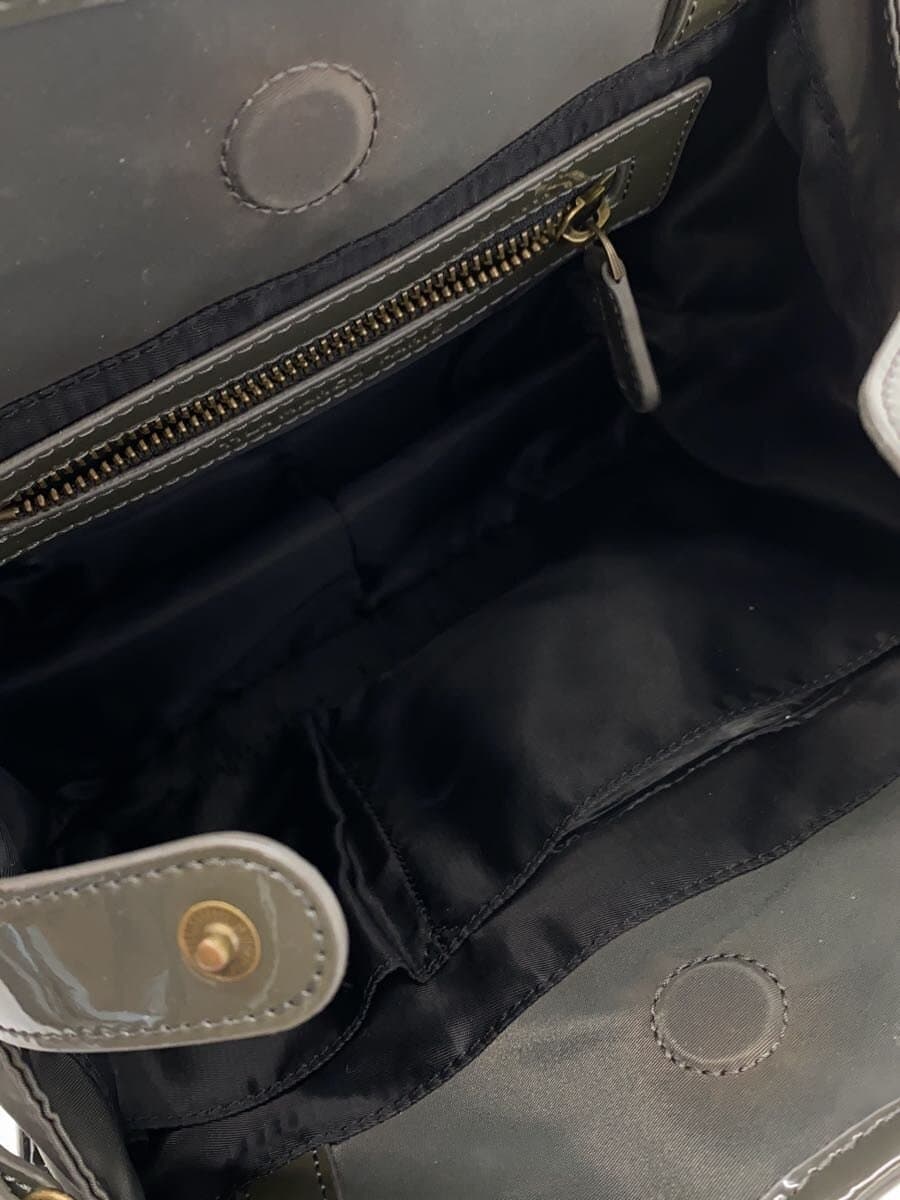 TILA MARCH Handbag Nylon KHK Solid 6