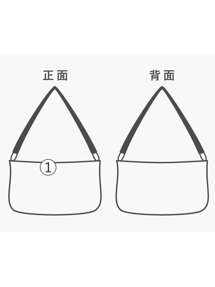 HERMES Herringbone Chennai PM Handbag BEG Solid 8