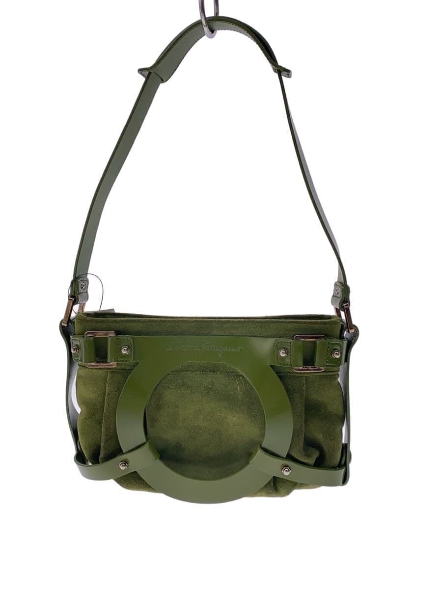 Salvatore Ferragamo Handbag GRN Solid