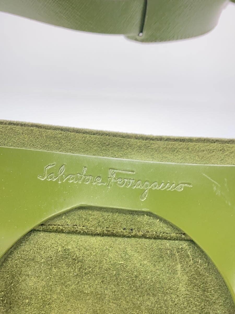 Salvatore Ferragamo Handbag GRN Solid 5