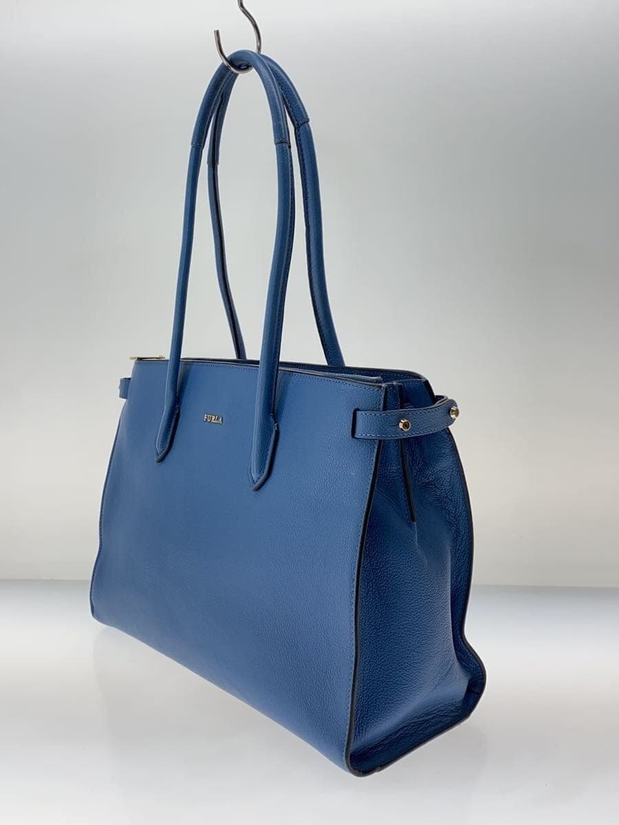 FURLA Tote Bag BLU All Over Pattern 2