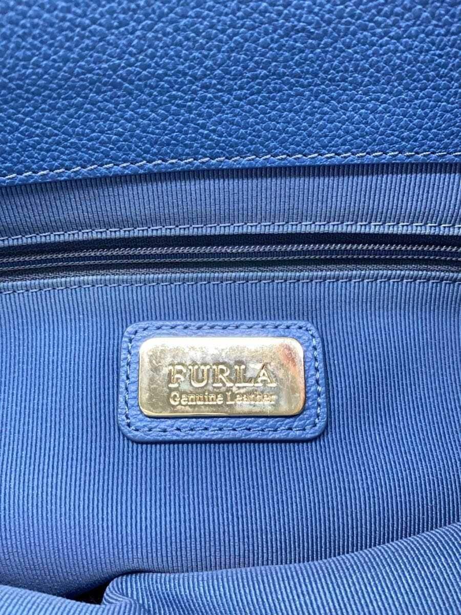 FURLA Tote Bag BLU All Over Pattern 5