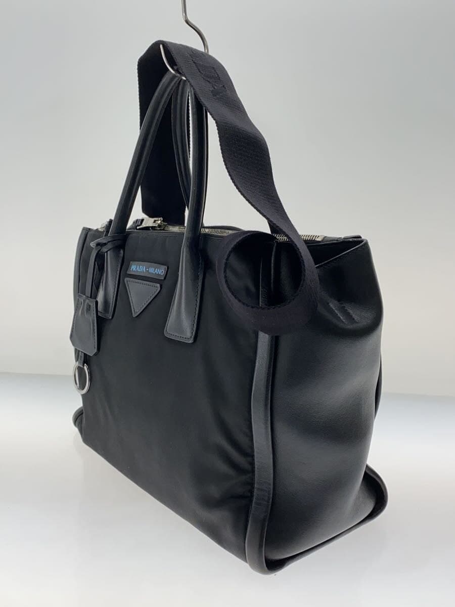 PRADA Handbag Nylon BLK 2