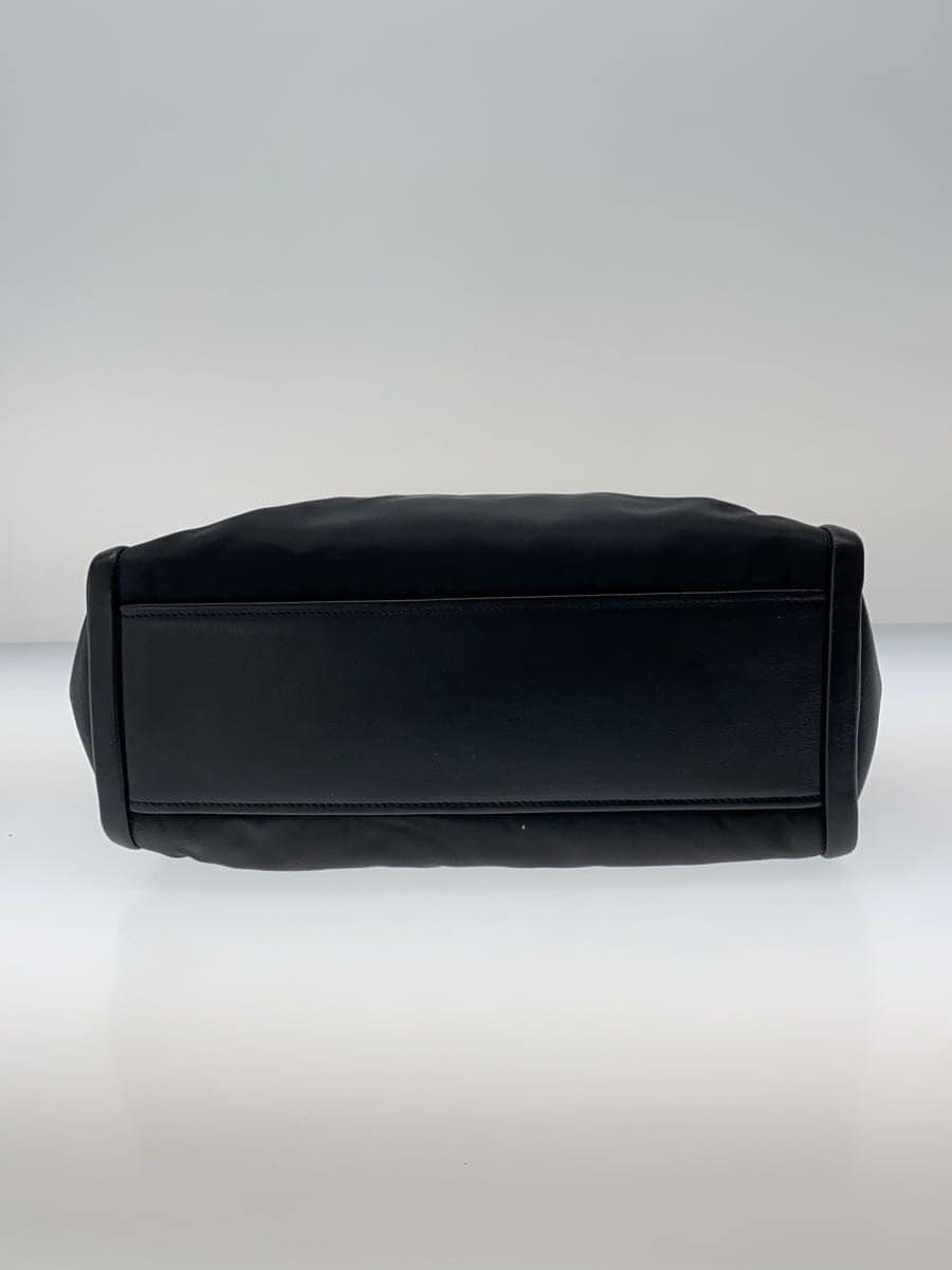 PRADA Handbag Nylon BLK 4